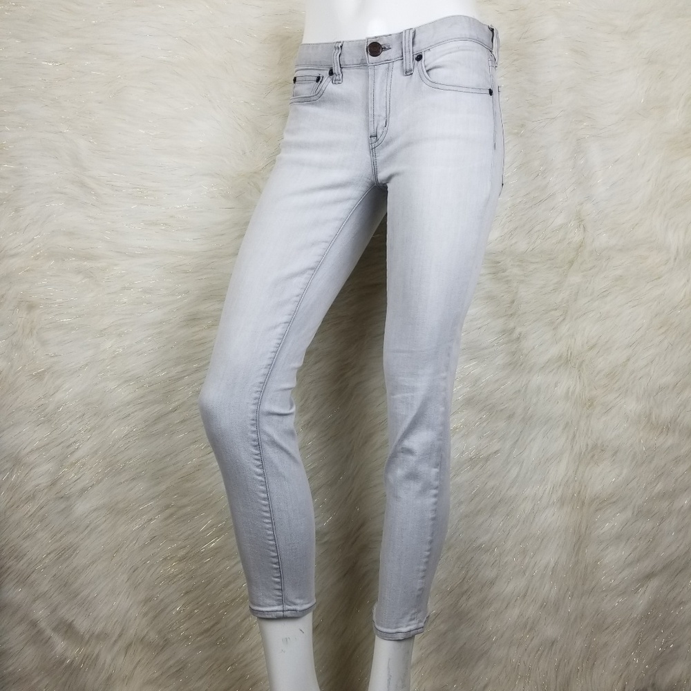 J.Crew Toothpick Mid rise Jean's size 27